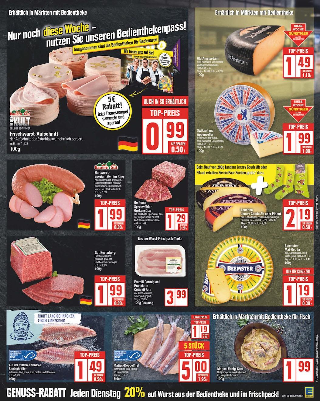 Edeka Prospekt ab Montag - Berlin Seite 5