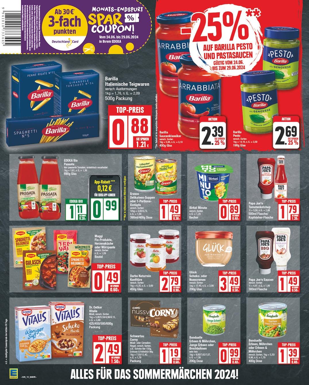 Edeka Prospekt ab Montag - Brandenburg Seite 10
