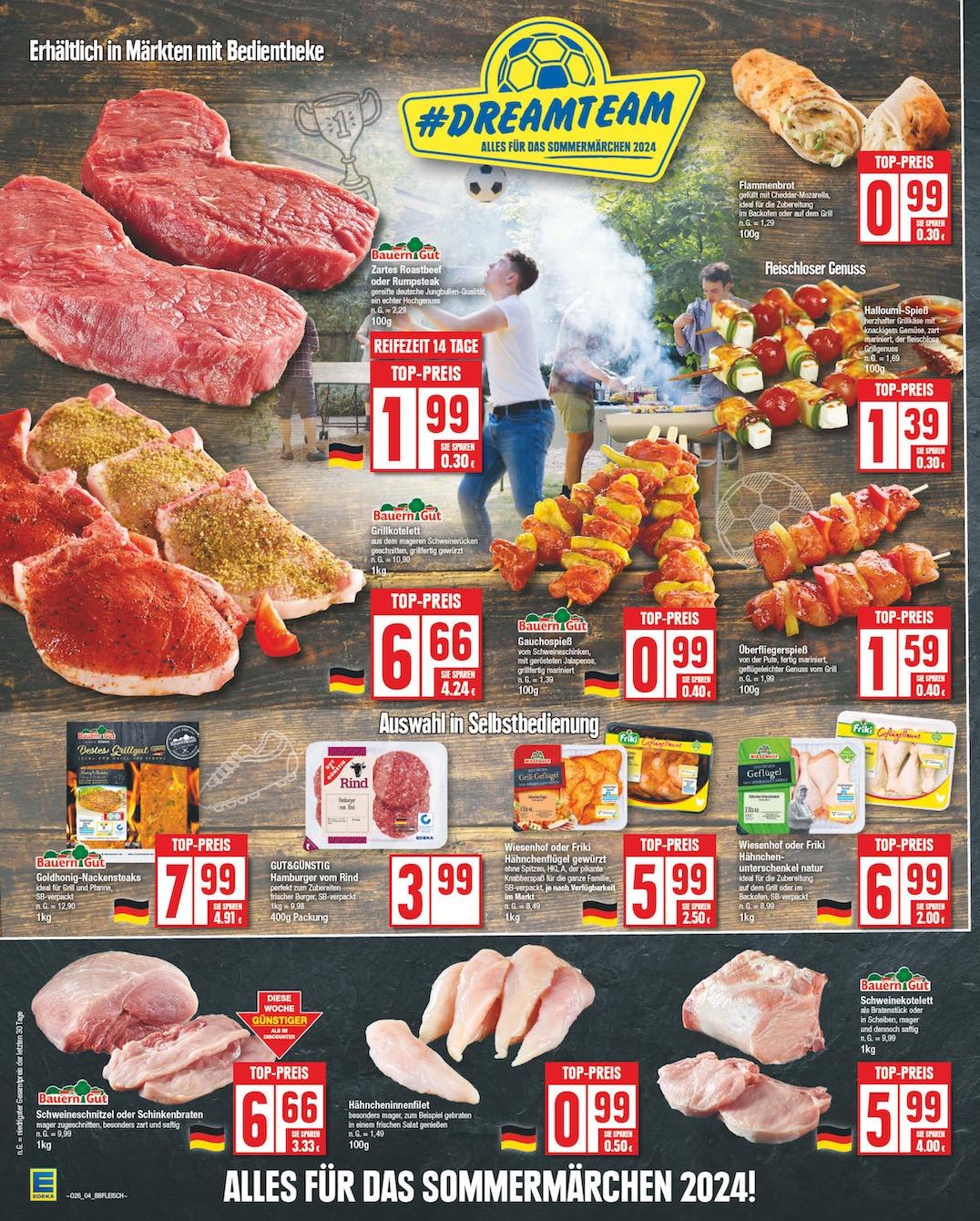 Edeka Prospekt ab Montag - Brandenburg Seite 4