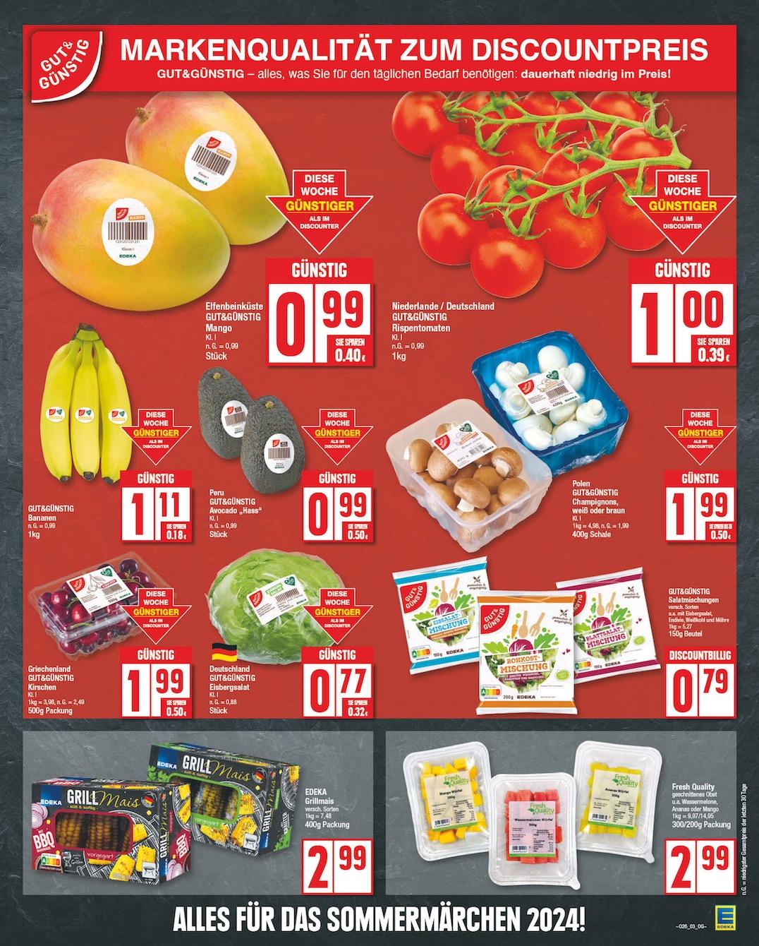 Edeka Prospekt ab Montag - Sachsen-Anhalt Seite 3
