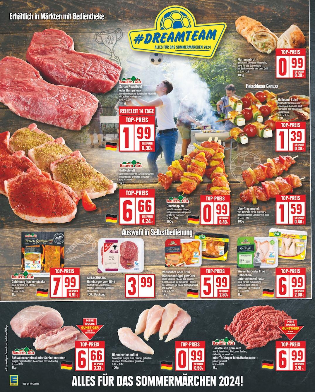 Edeka Prospekt ab Montag - Sachsen-Anhalt Seite 4