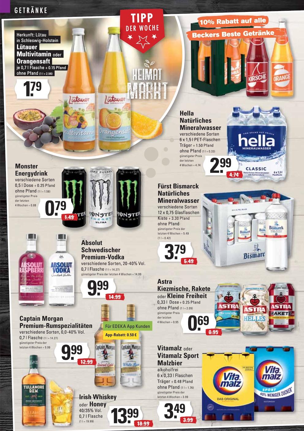 Edeka Prospekt ab Montag - Hamburg Seite 14