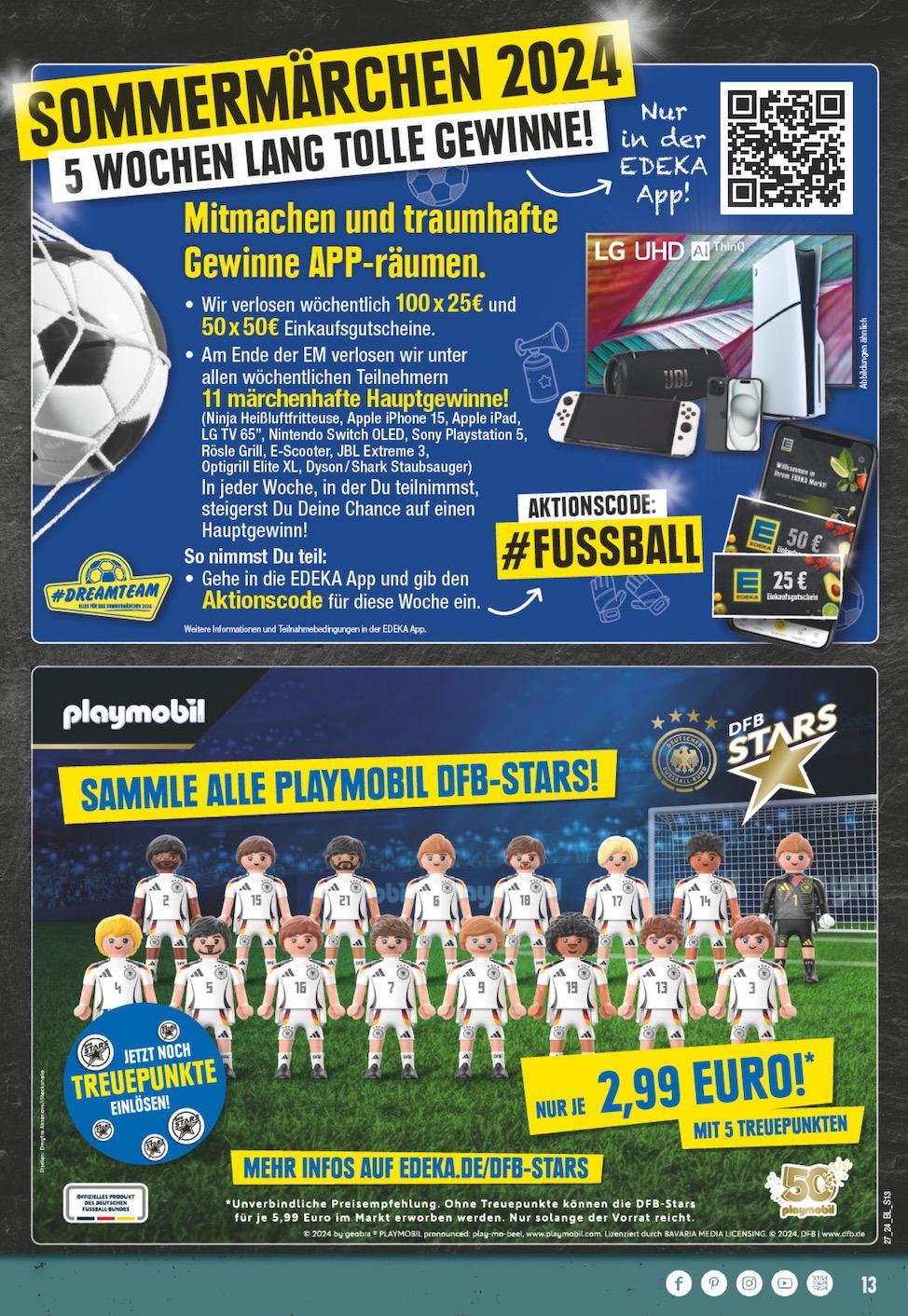 Edeka Prospekt ab Montag - Nordrhein - Westfalen Seite 13