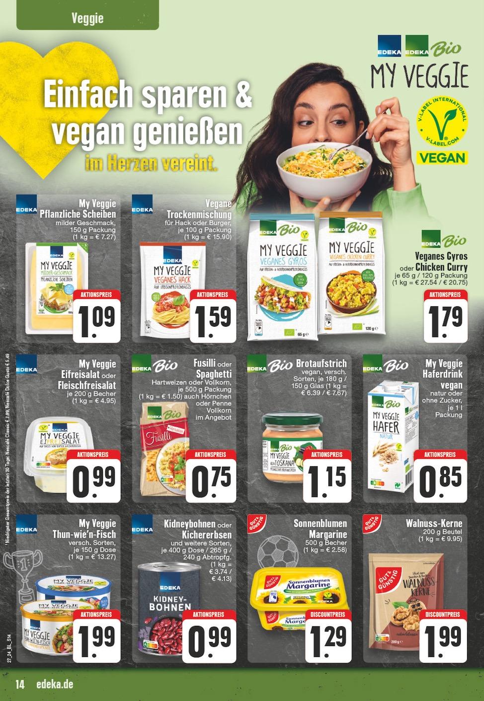 Edeka Prospekt ab Montag - Nordrhein - Westfalen Seite 14
