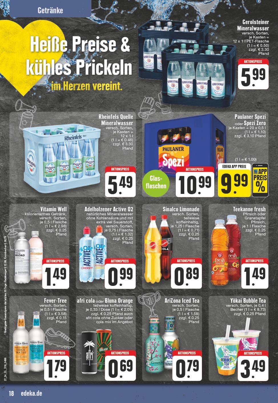 Edeka Prospekt ab Montag - Nordrhein - Westfalen Seite 18