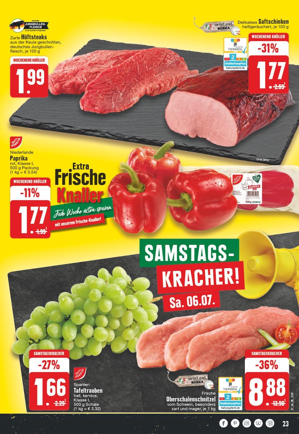 Edeka Prospekt ab Montag - Nordrhein - Westfalen Seite 23