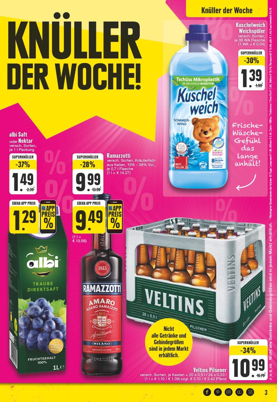 Edeka Prospekt ab Montag - Nordrhein - Westfalen Seite 3