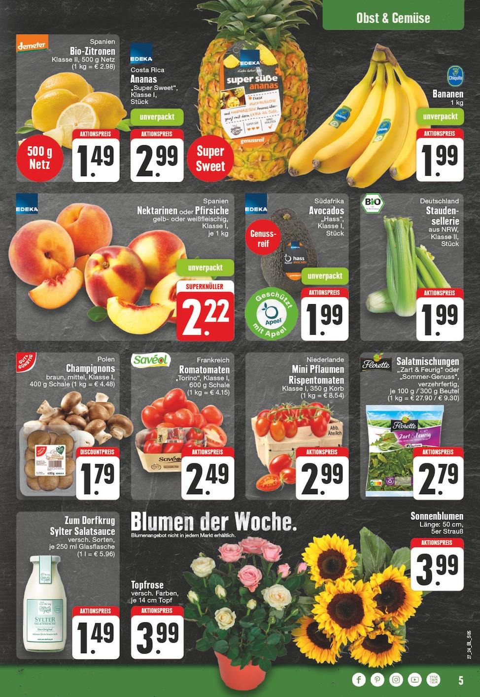 Edeka Prospekt ab Montag - Nordrhein - Westfalen Seite 5
