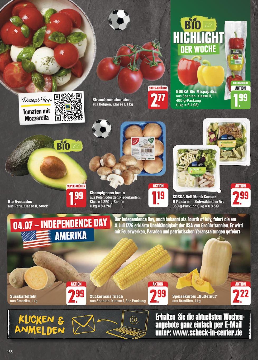 Edeka Prospekt ab Montag - Hessen Seite 16