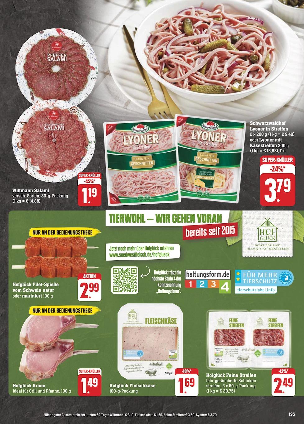 Edeka Prospekt ab Montag - Hessen Seite 19