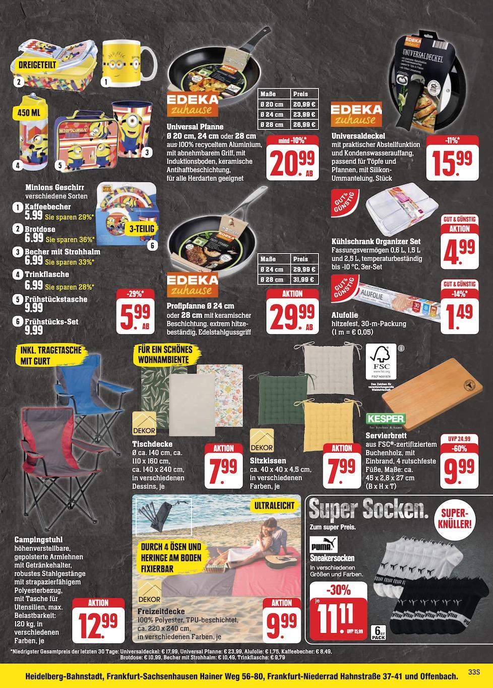 Edeka Prospekt ab Montag - Hessen Seite 33