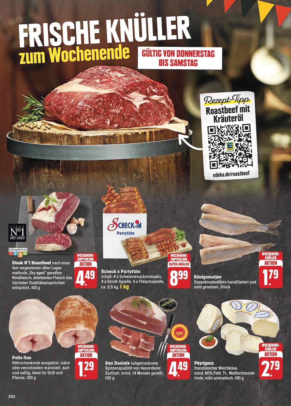Edeka Prospekt ab Montag - Hessen Seite 34