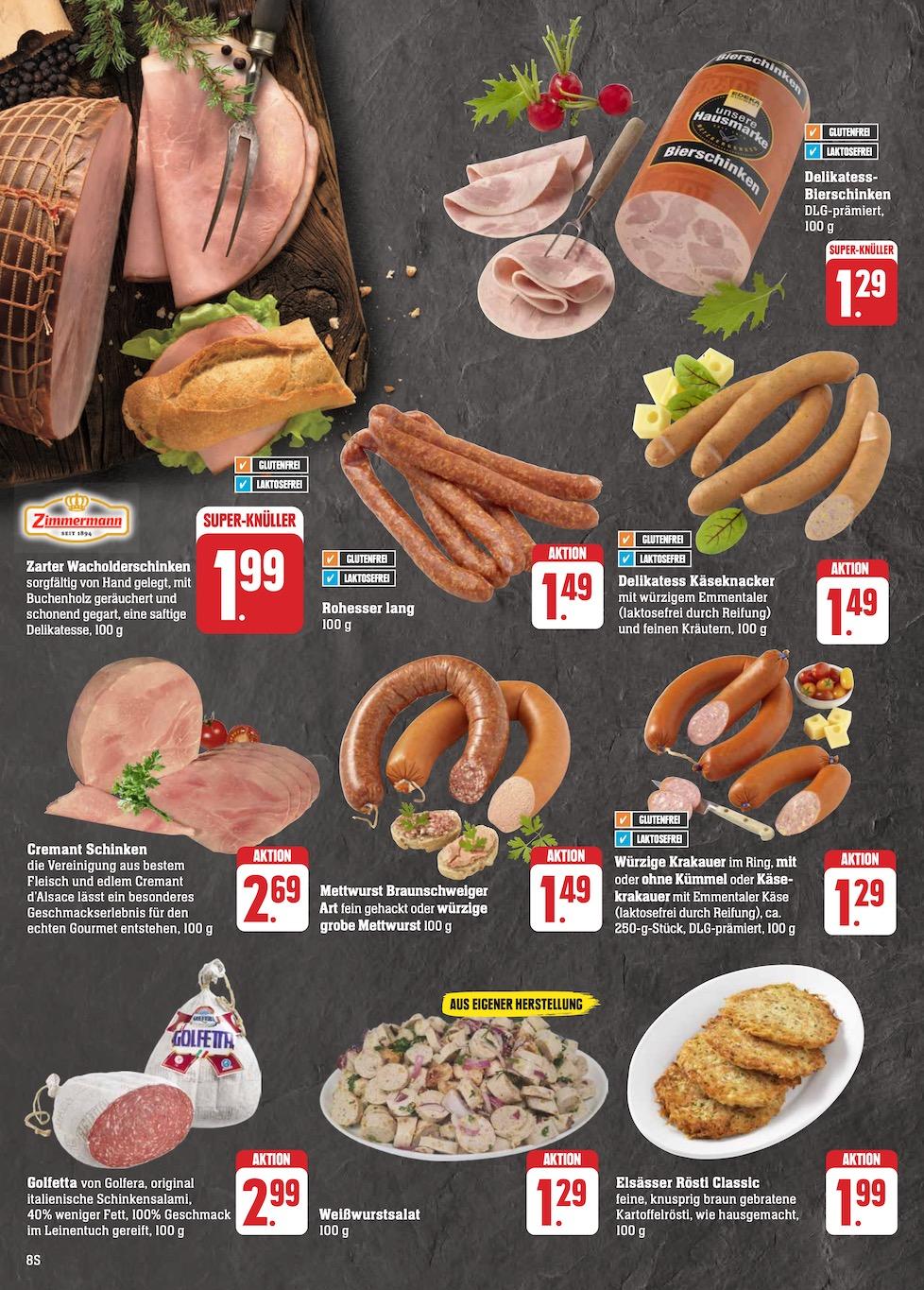 Edeka Prospekt ab Montag - Hessen Seite 8