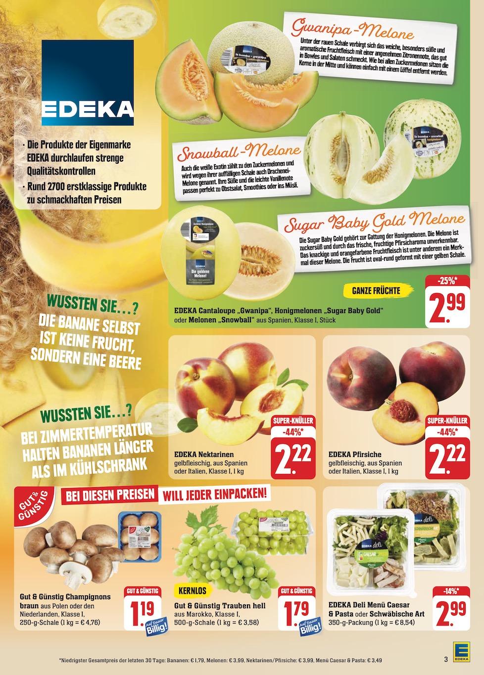 Edeka Prospekt ab Montag - Baden - Württemberg Seite 7