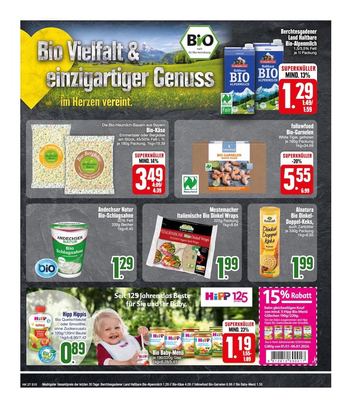Edeka Prospekt ab Montag - Bayern Süd Seite 10