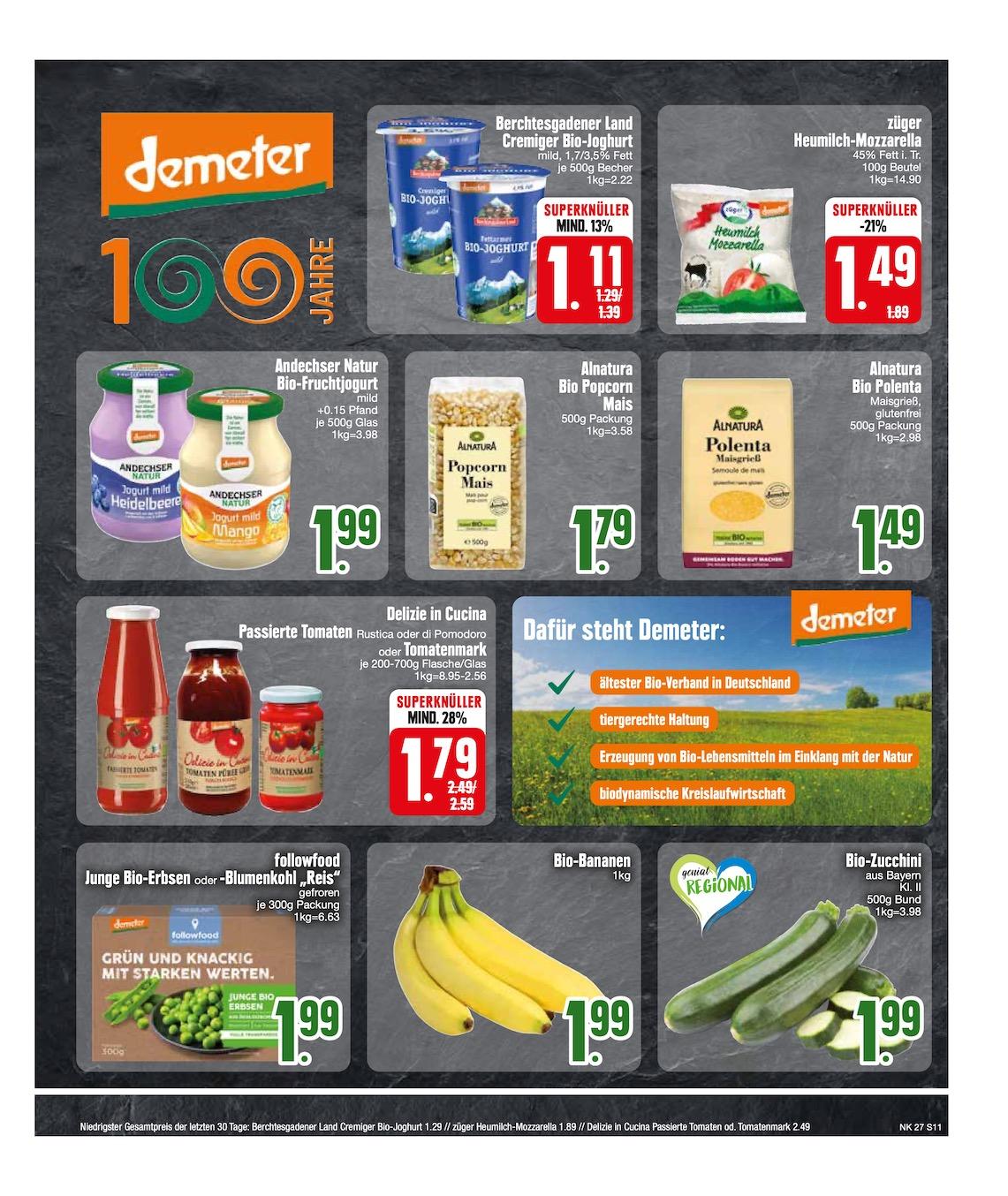Edeka Prospekt ab Montag - Bayern Süd Seite 11