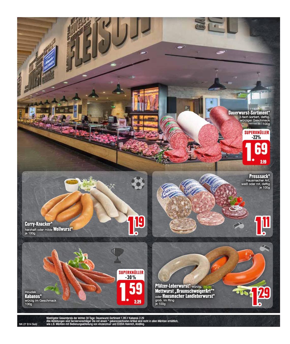 Edeka Prospekt ab Montag - Bayern Süd Seite 14
