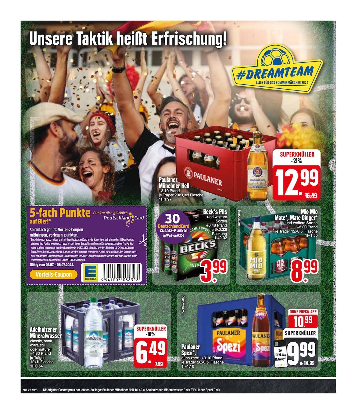 Edeka Prospekt ab Montag - Bayern Süd Seite 20