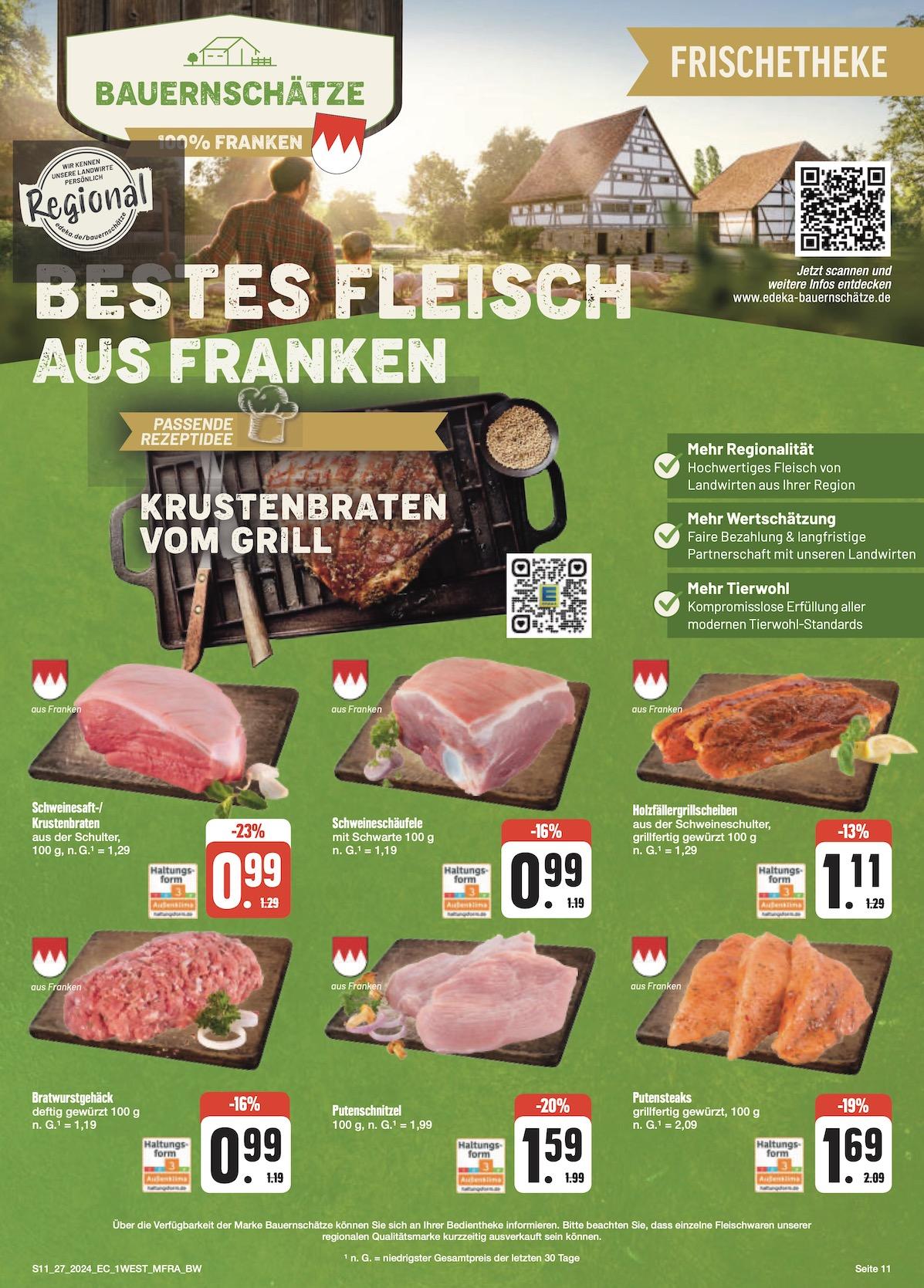 Edeka Prospekt ab Montag - Bayern Nord Seite 11