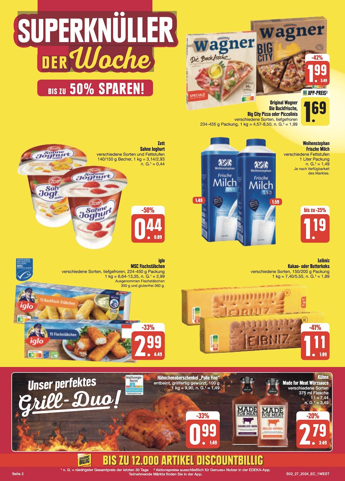 Edeka Prospekt ab Montag - Bayern Nord Seite 2