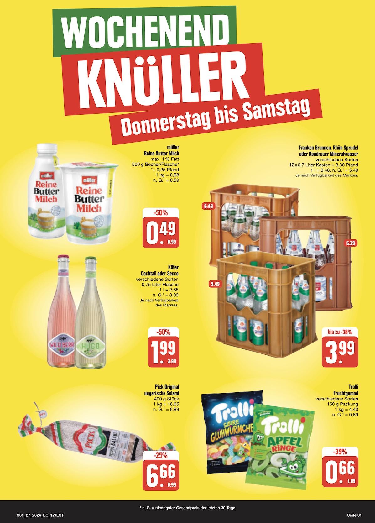 Edeka Prospekt ab Montag - Bayern Nord Seite 31