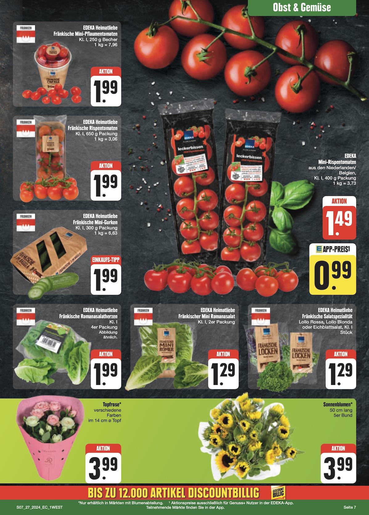 Edeka Prospekt ab Montag - Bayern Nord Seite 7