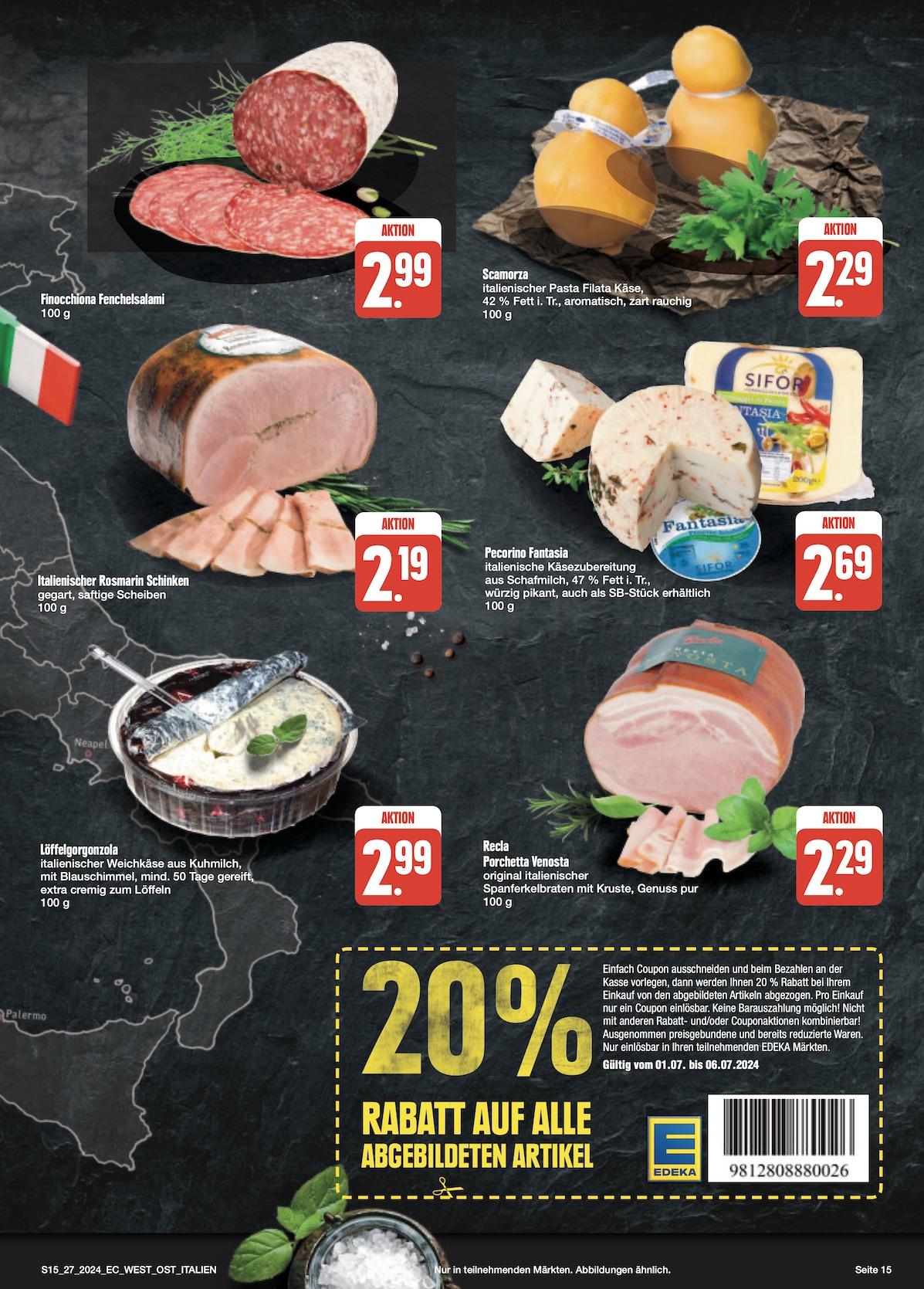 Edeka Prospekt ab Montag - Sachsen Seite 15