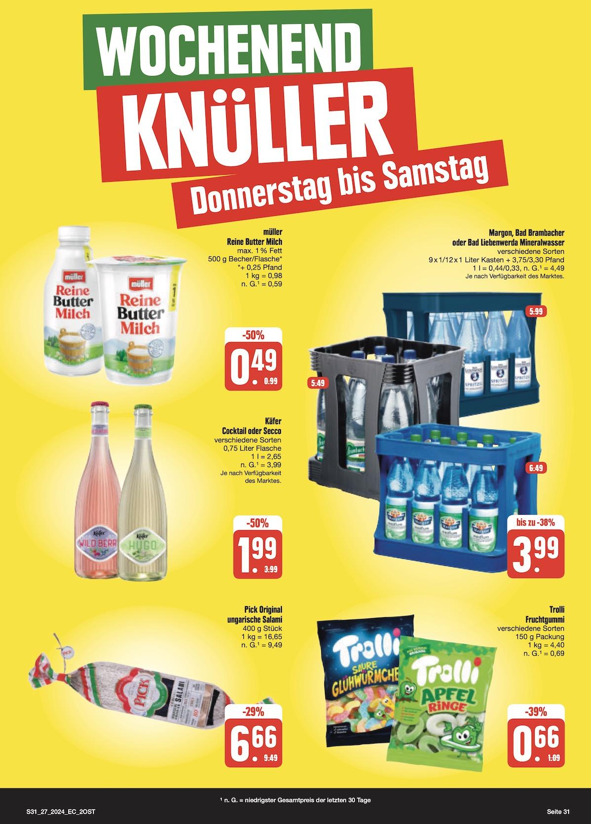 Edeka Prospekt ab Montag - Sachsen Seite 31