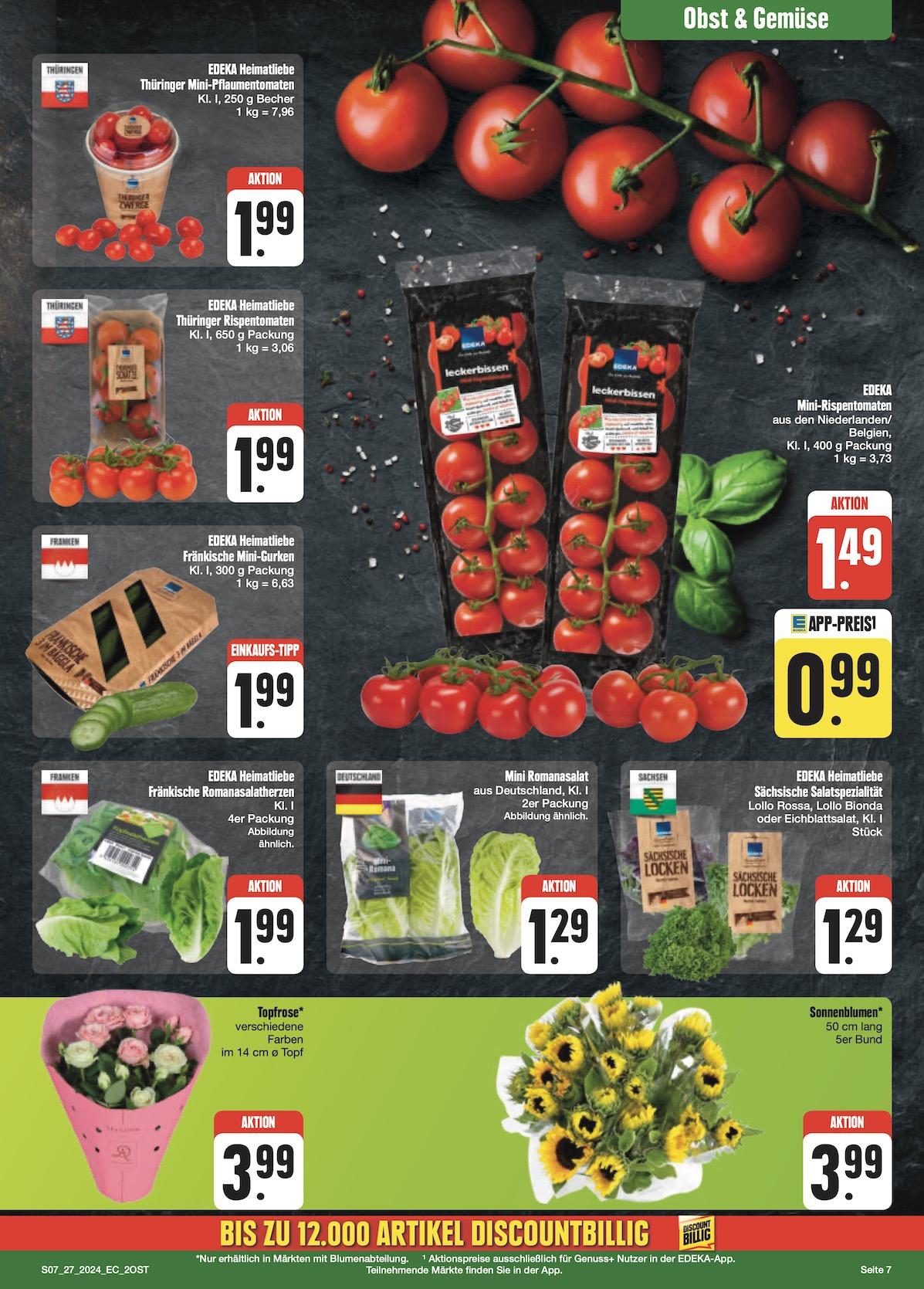 Edeka Prospekt ab Montag - Sachsen Seite 7