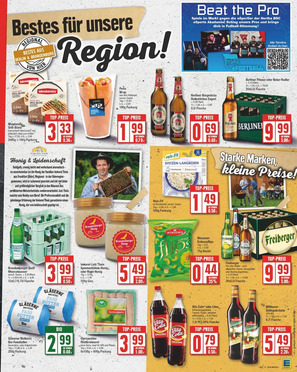 Edeka Prospekt ab Montag - Berlin Seite 11