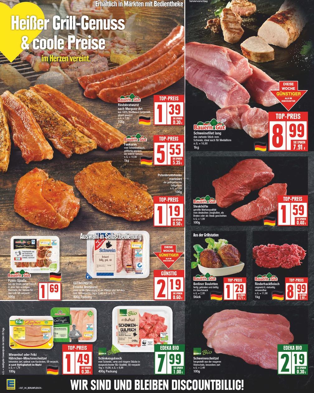 Edeka Prospekt ab Montag - Berlin Seite 4