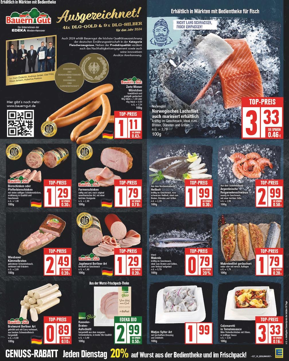 Edeka Prospekt ab Montag - Berlin Seite 5