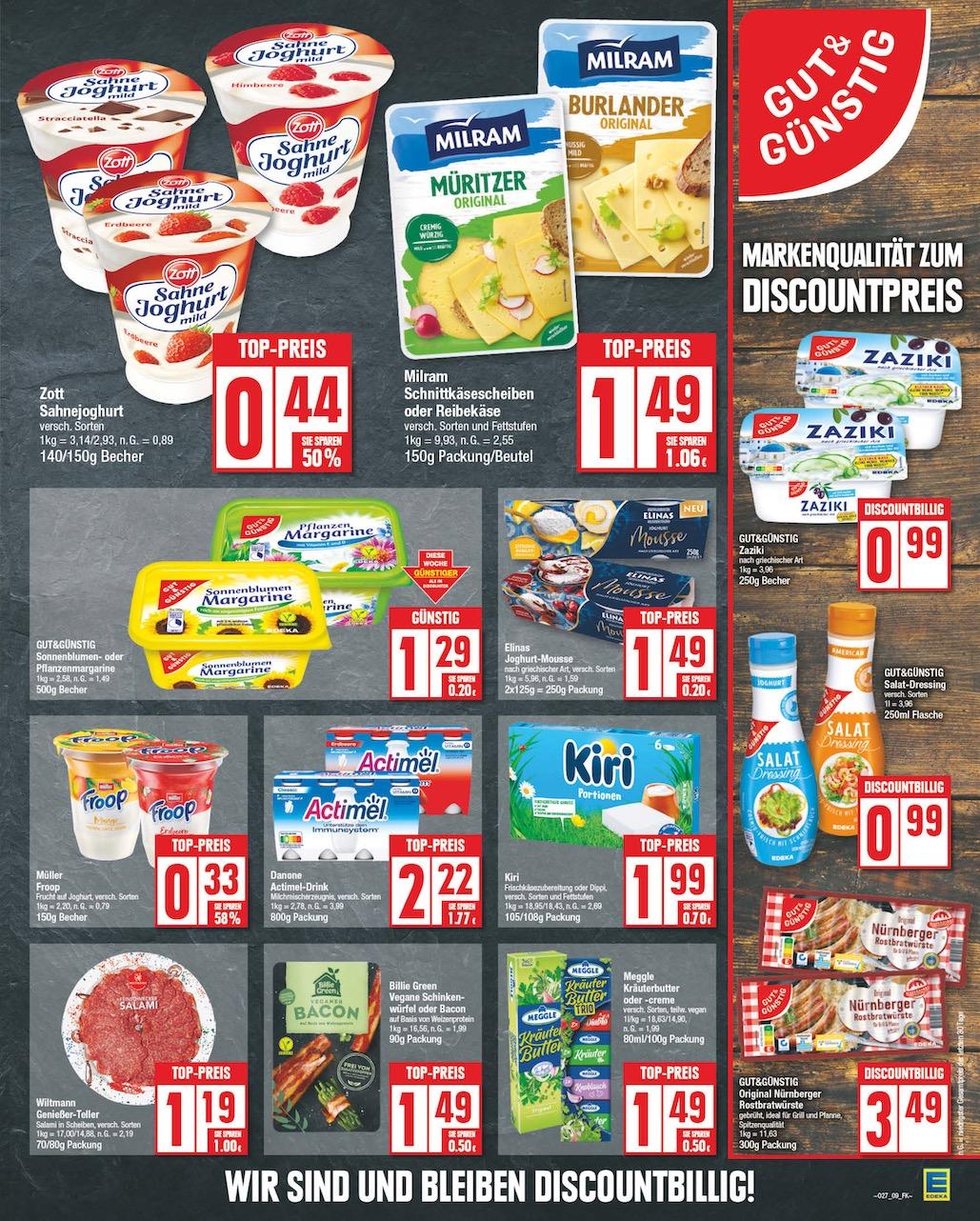 Edeka Prospekt ab Montag - Brandenburg Seite 9