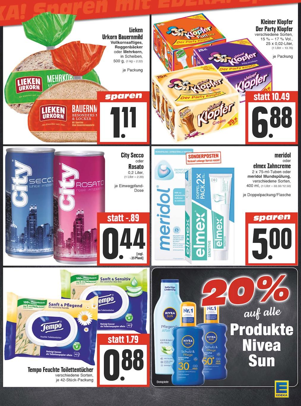 Edeka Prospekt ab Montag - Thüringen Seite 19
