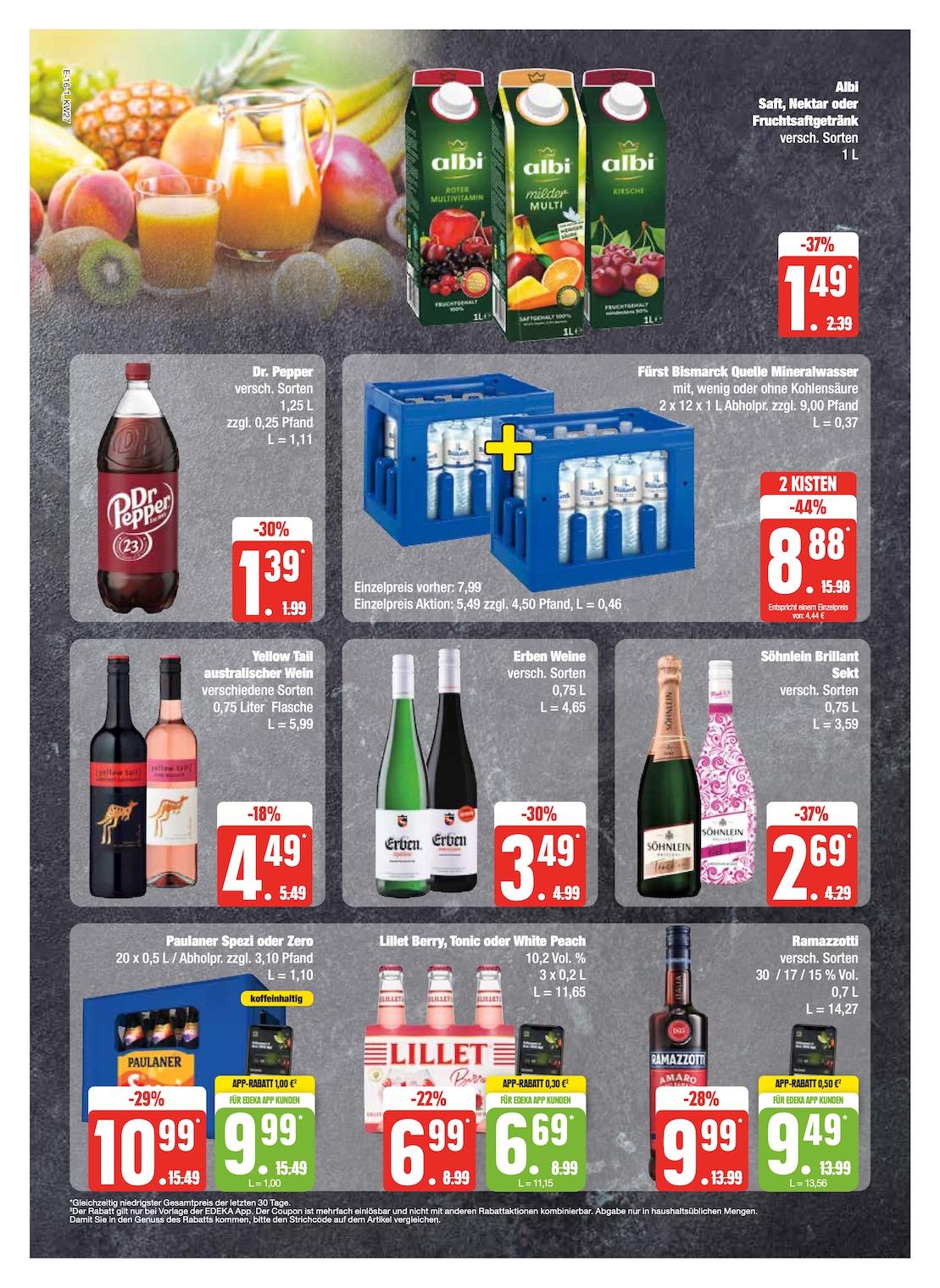 Edeka Prospekt ab Montag - Schleswig - Holstein Seite 16