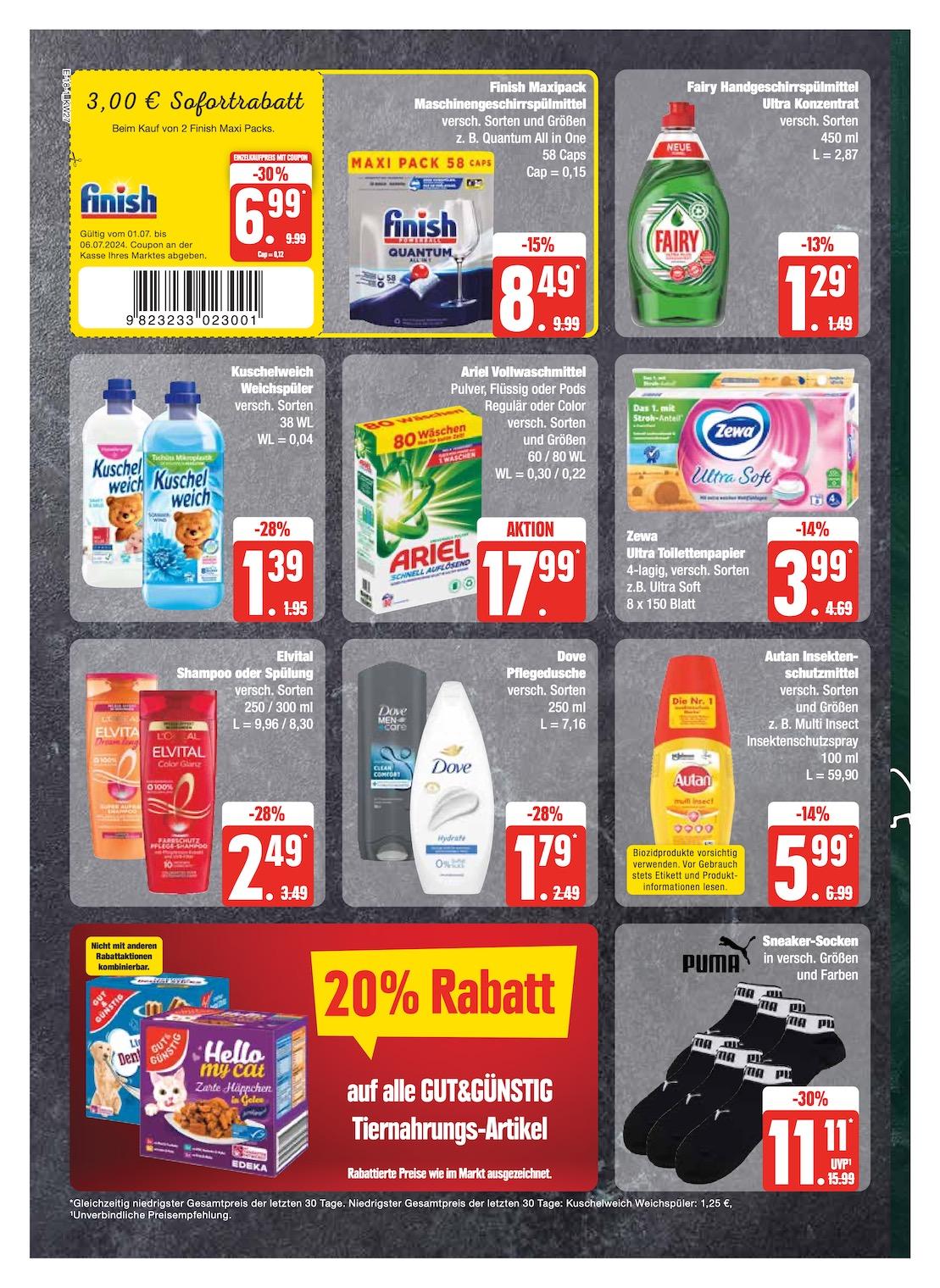 Edeka Prospekt ab Montag - Schleswig - Holstein Seite 18