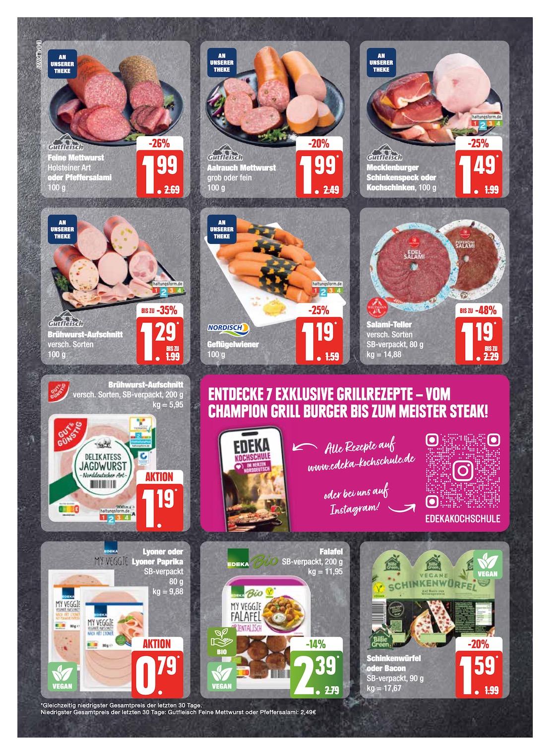 Edeka Prospekt ab Montag - Schleswig - Holstein Seite 8