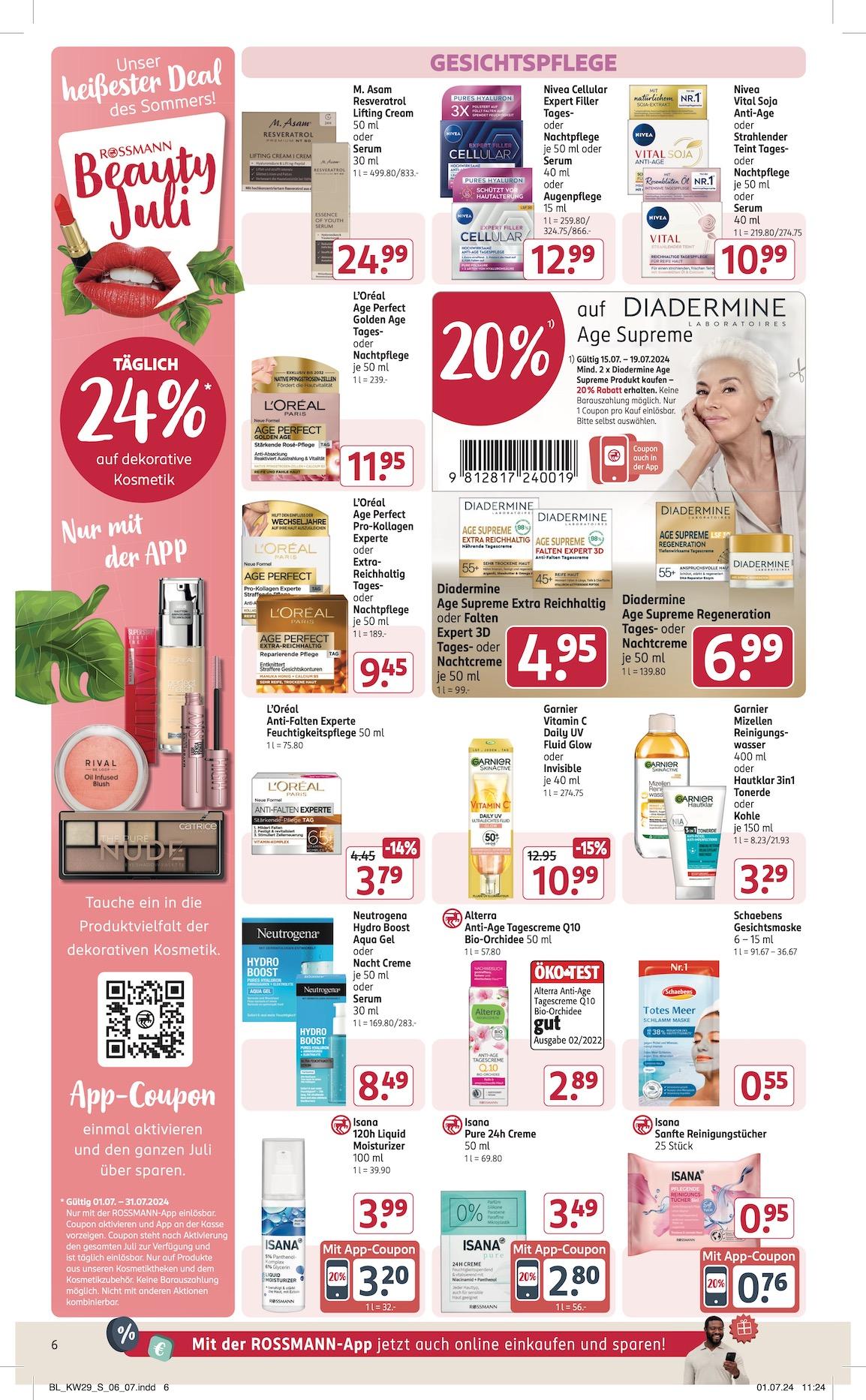 Rossmann Aktueller Prospekt ab Montag Seite 10