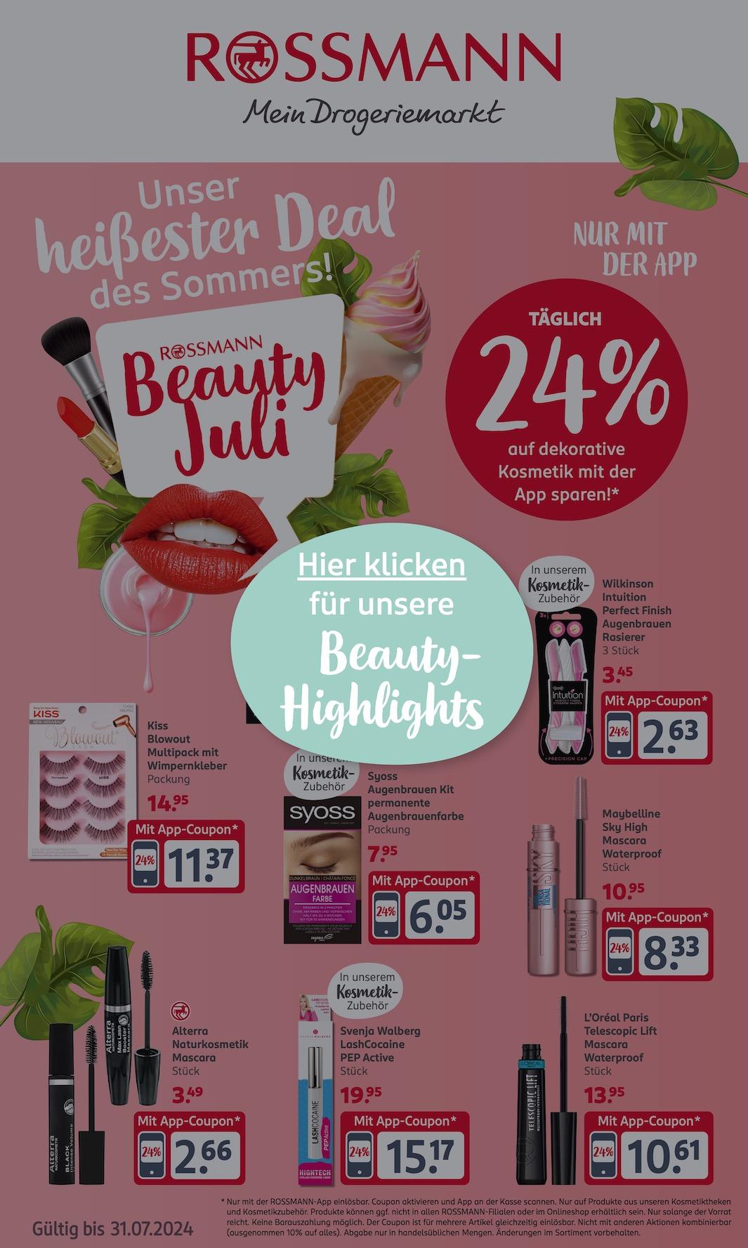Rossmann Aktueller Prospekt ab Montag Seite 19