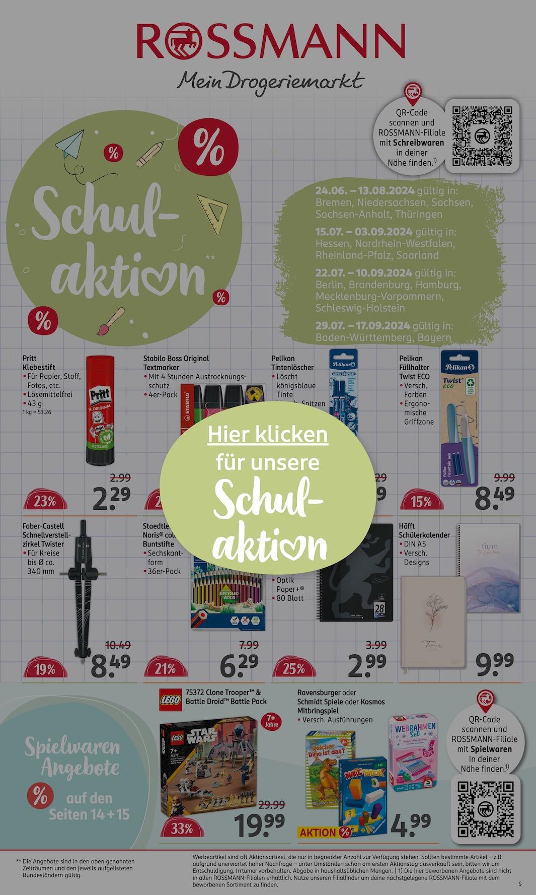 Rossmann Aktueller Prospekt ab Montag Seite 21