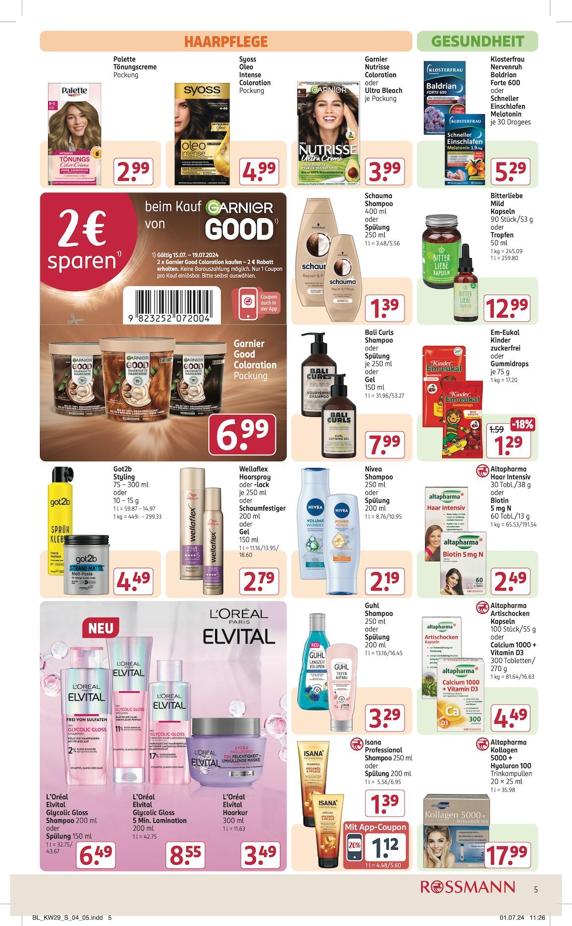 Rossmann Aktueller Prospekt ab Montag Seite 7