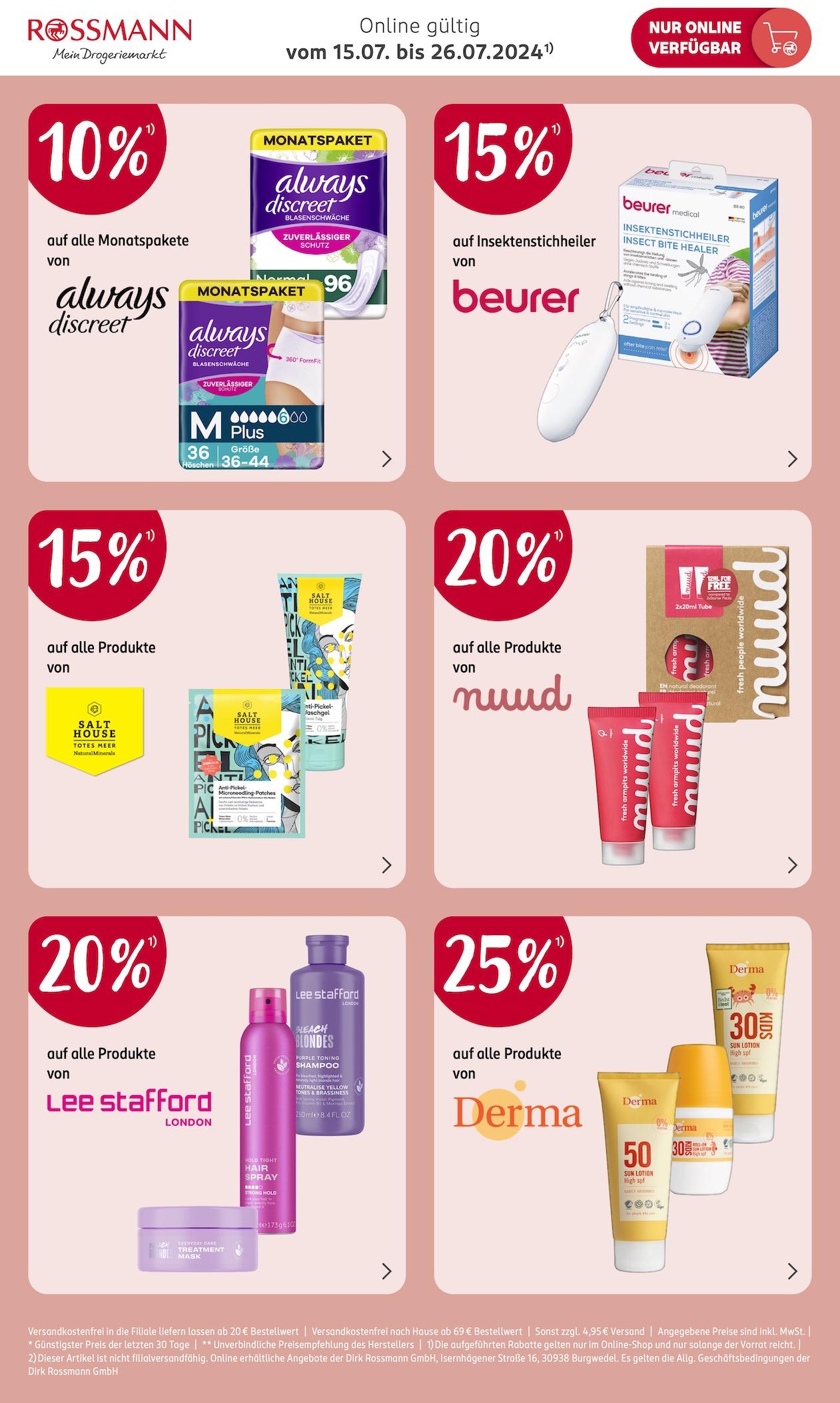 Rossmann Exklusive Produkte Seite 2