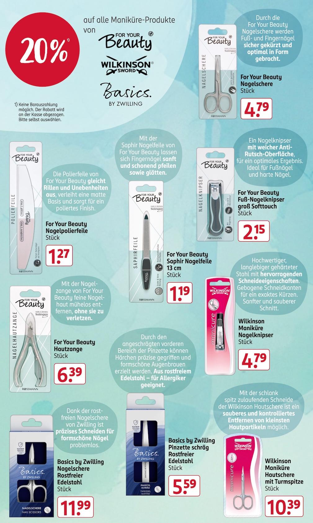 Rossmann Aktueller Prospekt ab Montag Seite 21