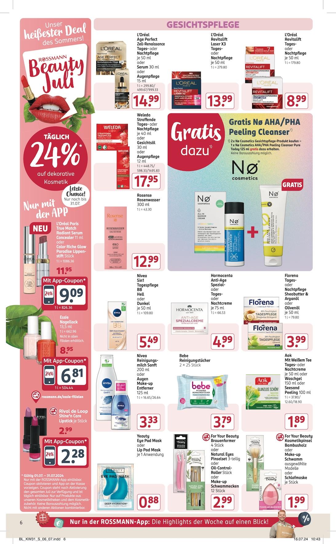 Rossmann Aktueller Prospekt ab Montag Seite 6