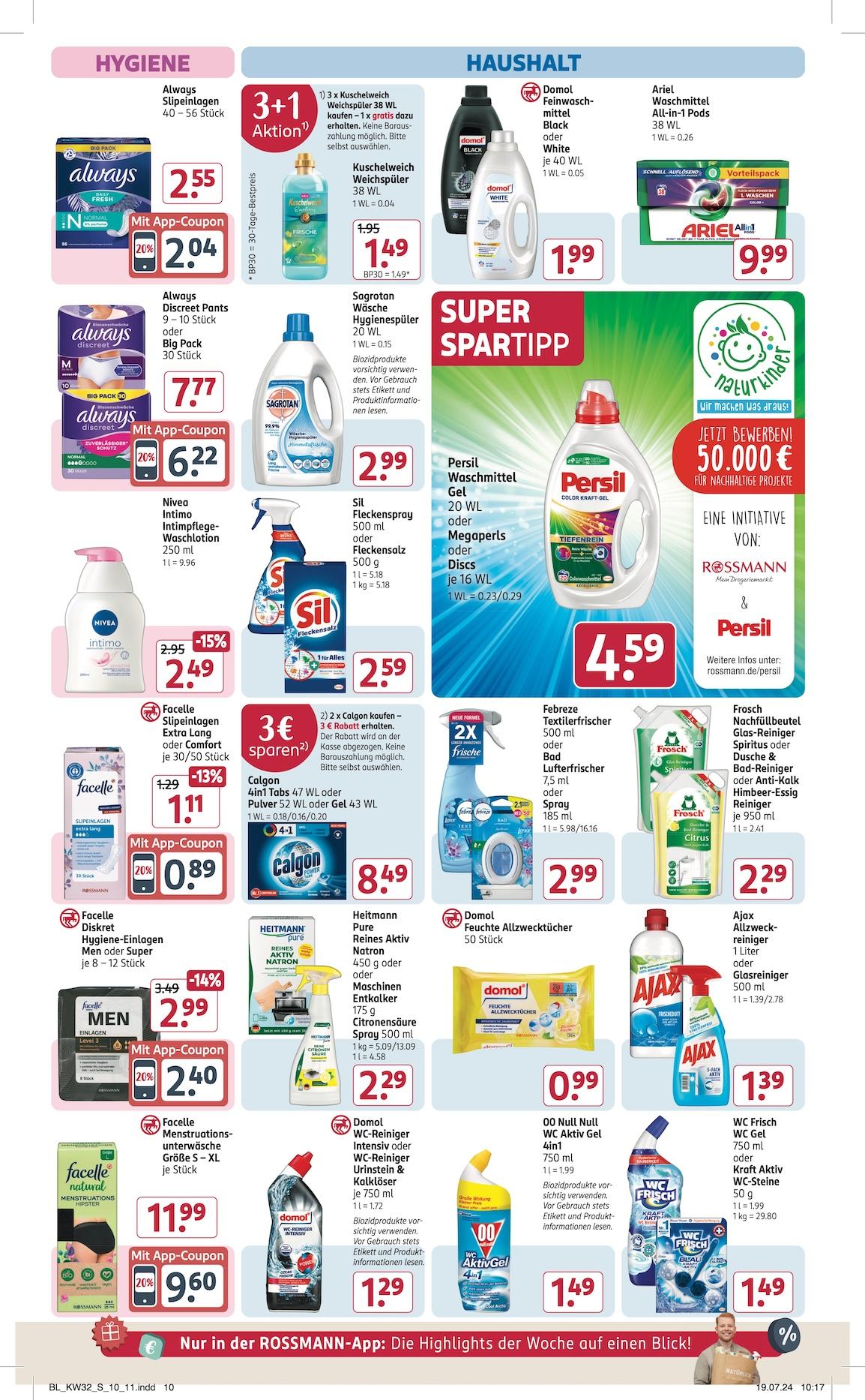 Rossmann Aktueller Prospekt ab Montag Seite 14