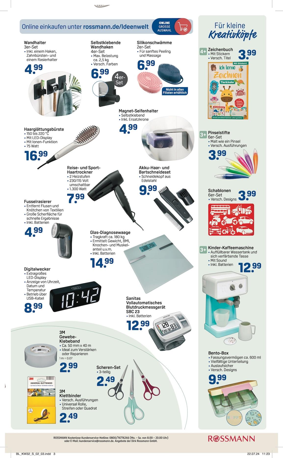 Rossmann Aktueller Prospekt ab Montag Seite 3