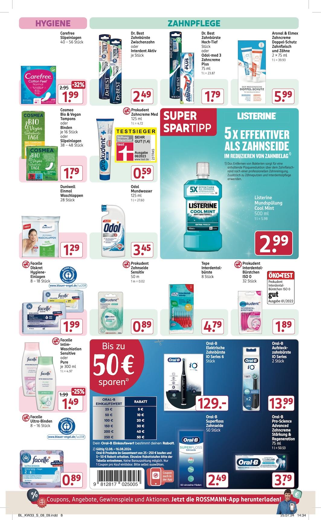 Rossmann Aktueller Prospekt ab Montag Seite 10