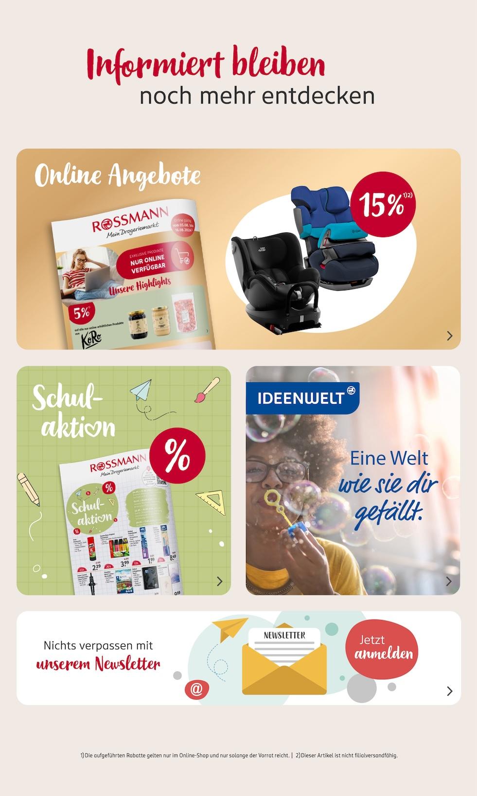 Rossmann Aktueller Prospekt ab Montag Seite 18