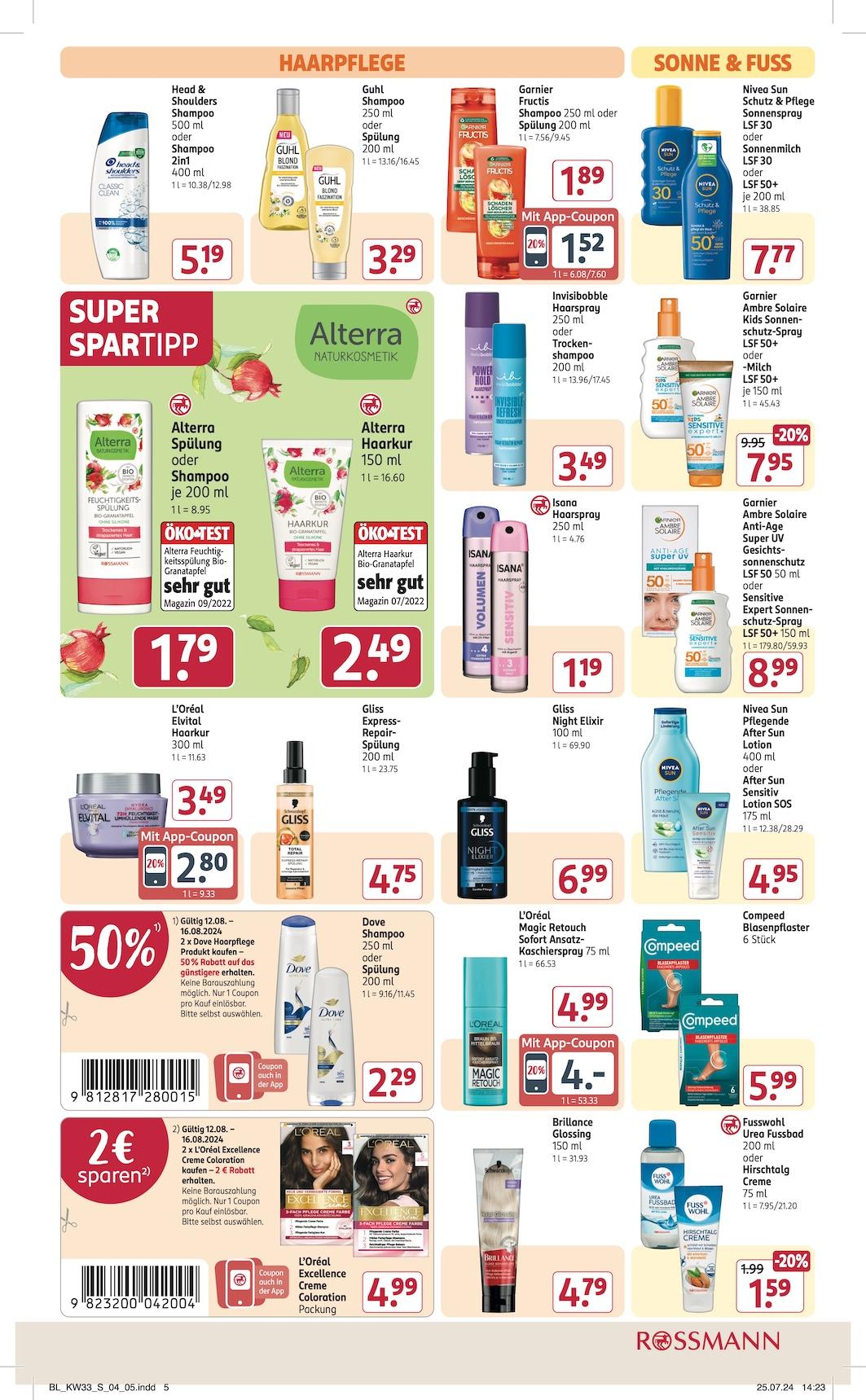 Rossmann Aktueller Prospekt ab Montag Seite 7
