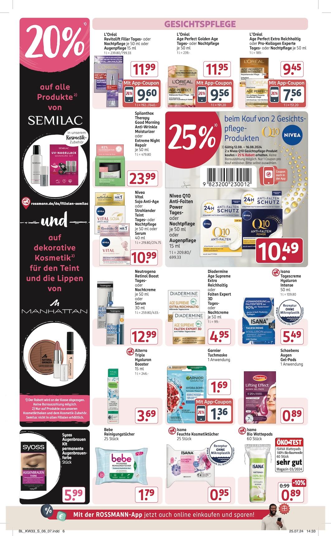 Rossmann Aktueller Prospekt ab Montag Seite 8